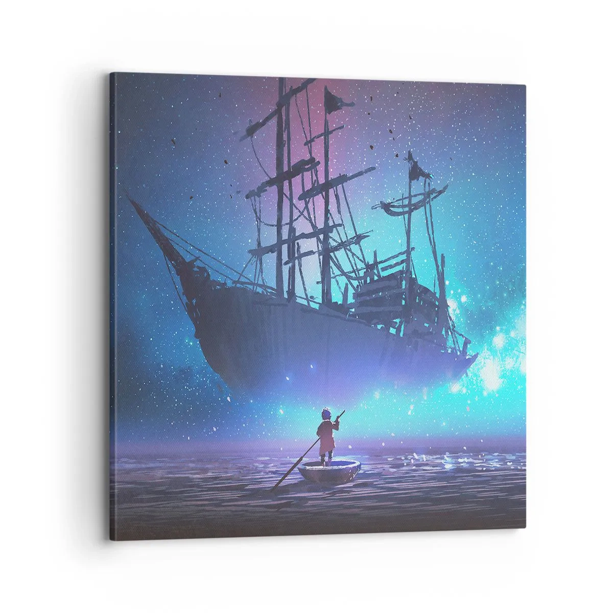 Impression sur toile - Image sur toile - A la rencontre du mythe de la mer - 70x70 cm