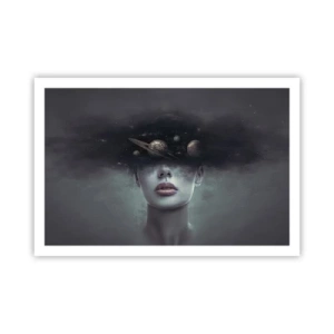 Affiche - Poster - Et les planètes deviennent folles... - 91x61 cm