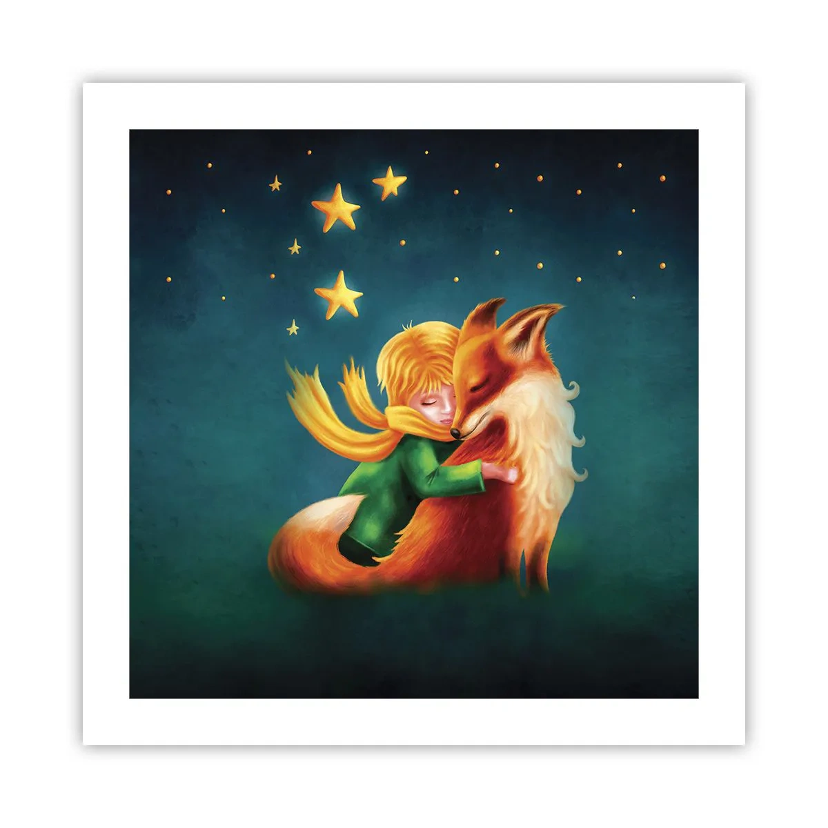 Affiche - Poster - Petit Prince - 50x50 cm