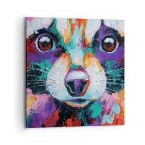 Impression sur toile - Image sur toile - Uniquement de belles émotions - 70x70 cm