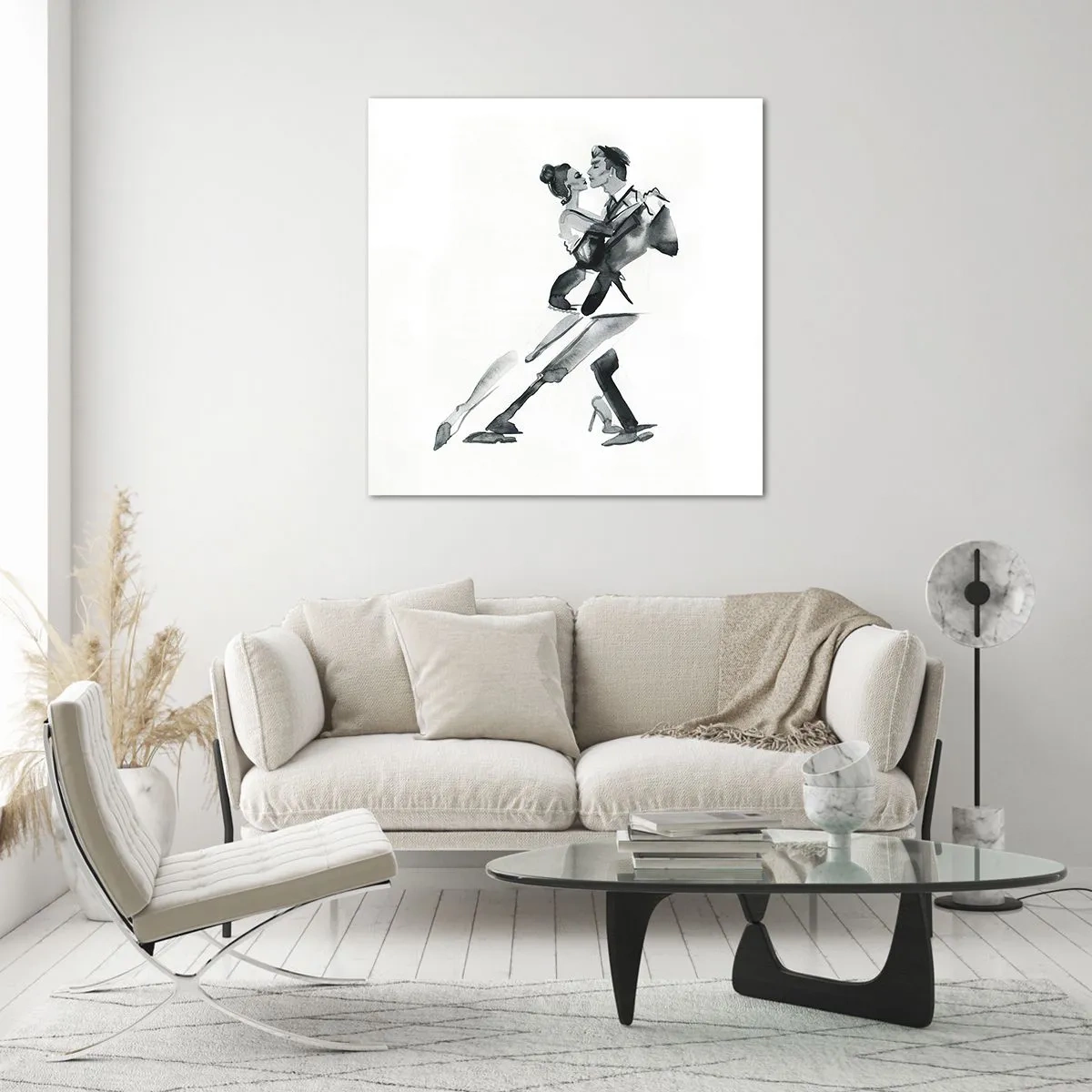 Impression sur verre - Image sur verre - En un battement - 40x40 cm