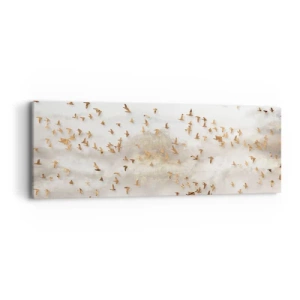 Impression sur toile - Image sur toile - Il est l'heure… - 90x30 cm