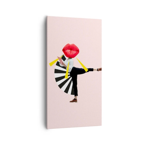 Impression sur toile - Image sur toile - Pop-art surréaliste - 55x100 cm
