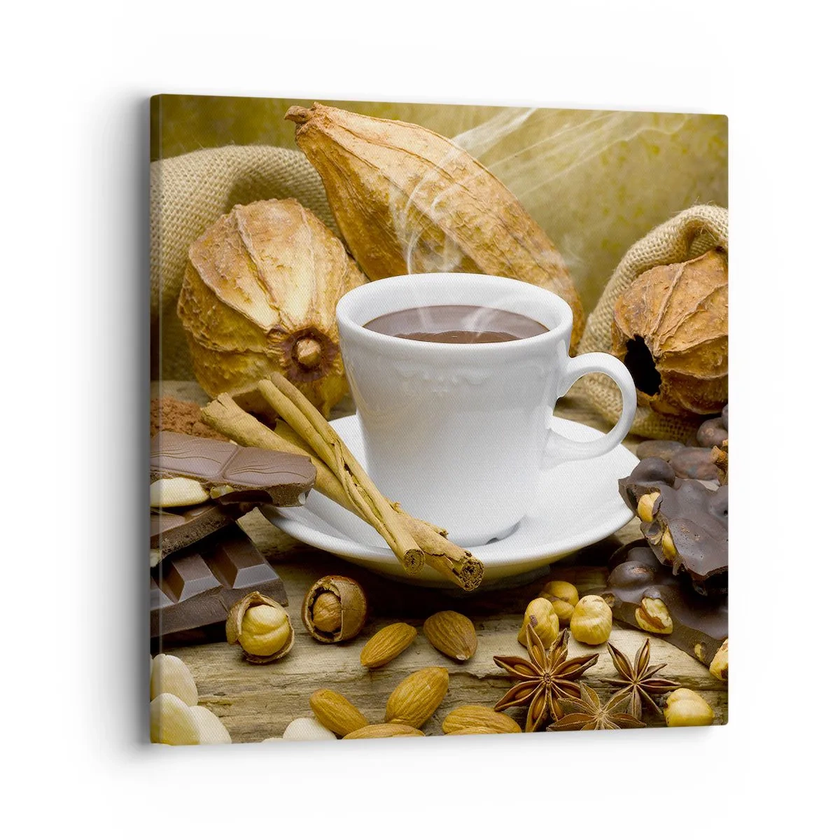 Impression sur toile - Image sur toile - Pour les amateurs de sensations fortes - 40x40 cm