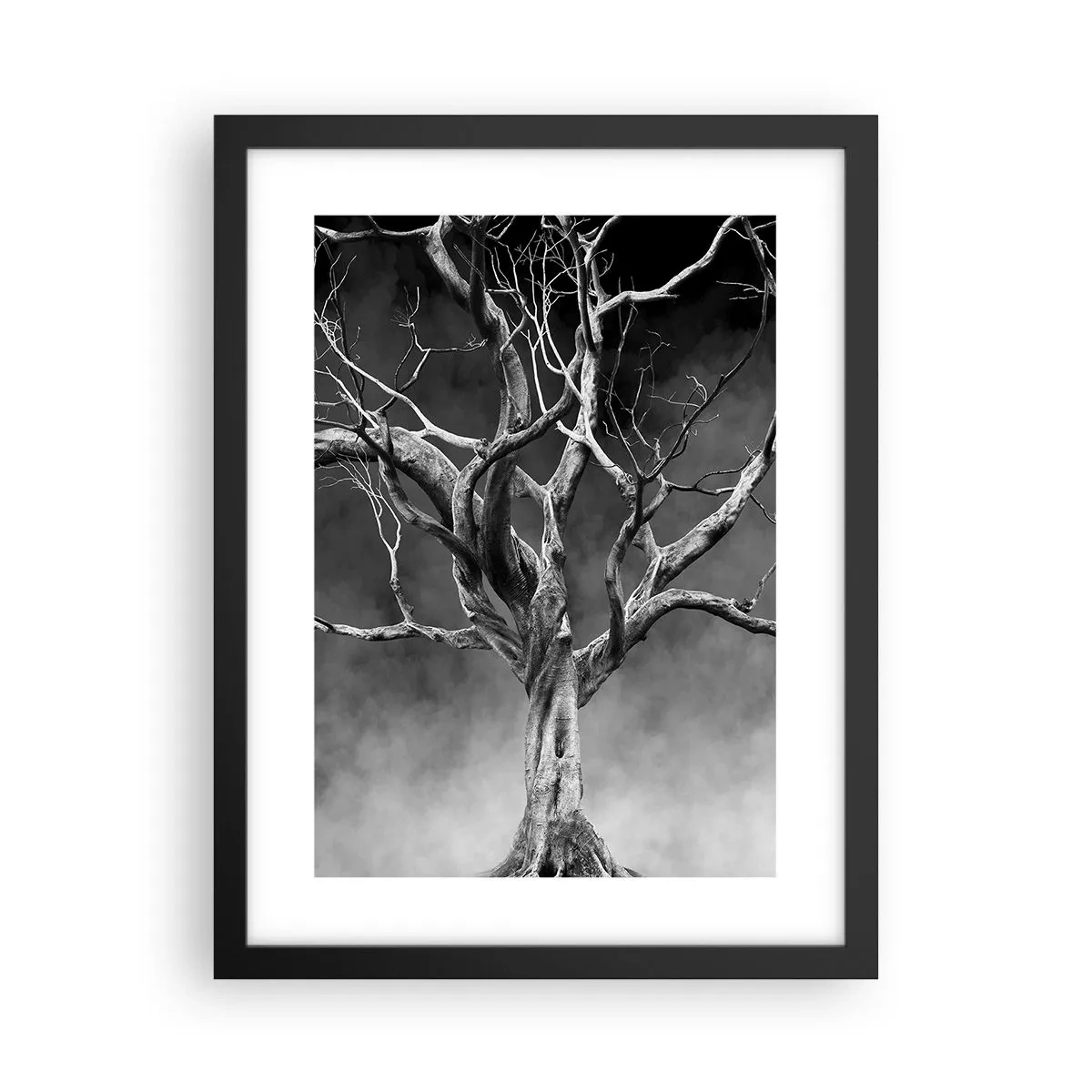 Affiche dans un cadre noir - Poster - Primordial et sacré - 30x40 cm