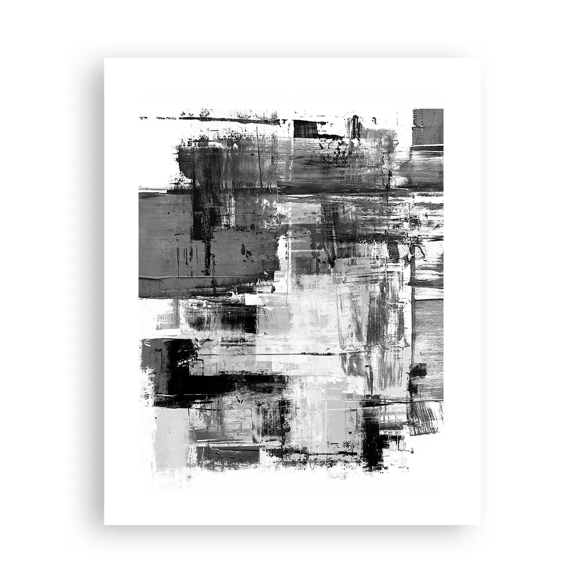 Affiche - Poster - Le gris est beau - 40x50 cm