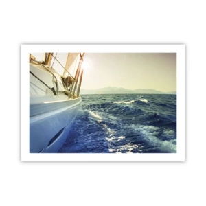 Affiche - Poster - Suite à l'aventure - 70x50 cm