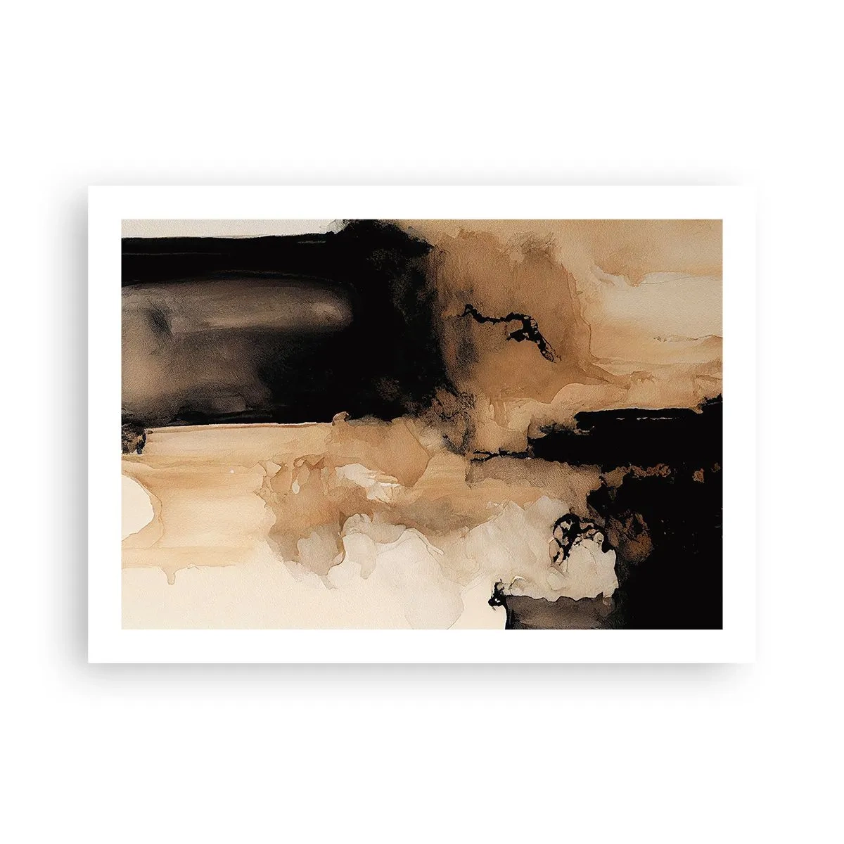 Affiche - Poster - Une abstraction intrigante - 70x50 cm