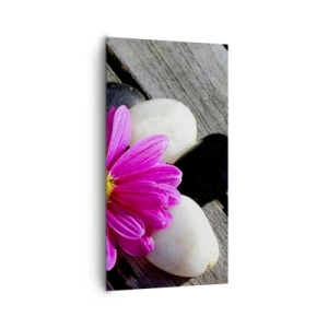 Impression sur toile - Image sur toile - Repos sur la jetée - 65x120 cm