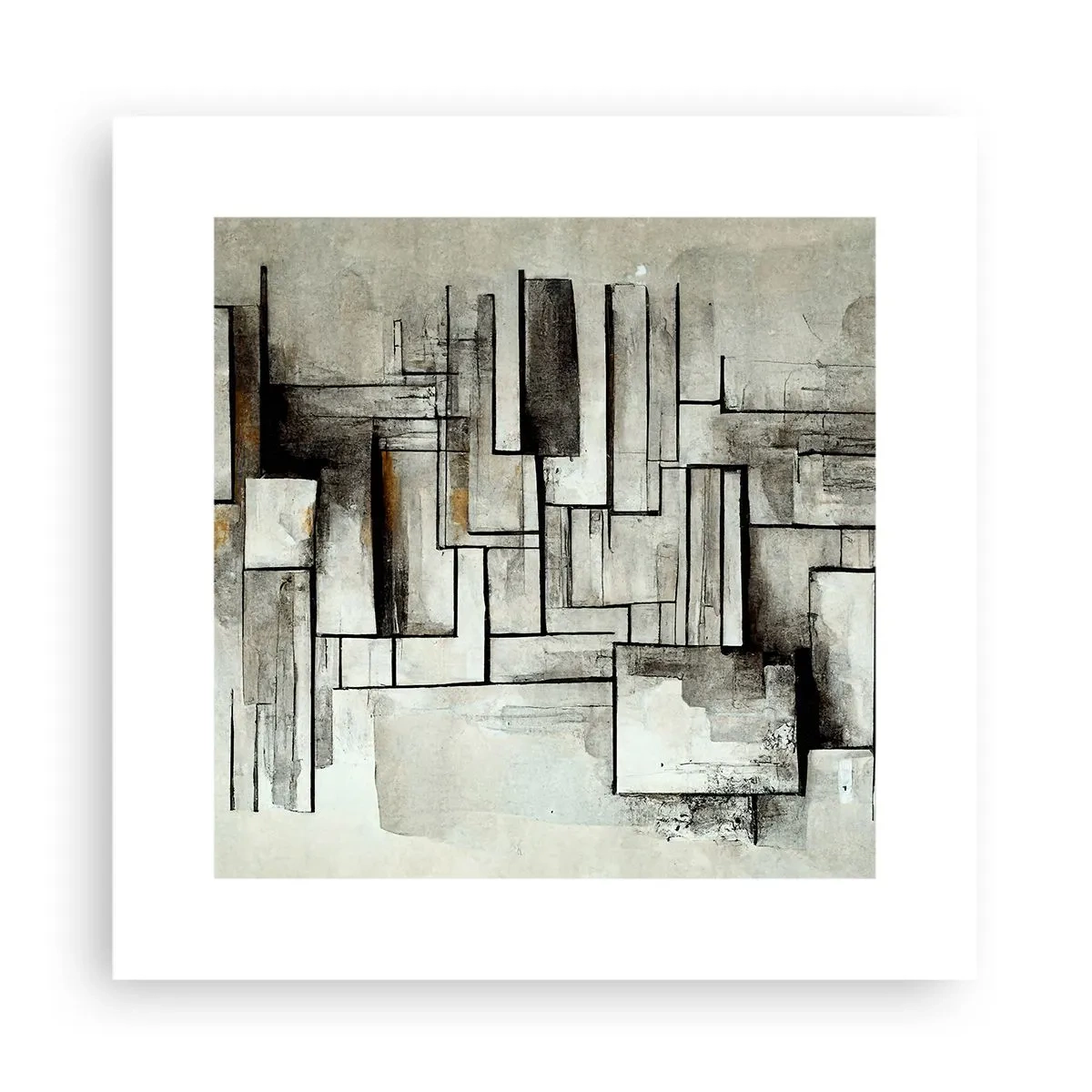 Affiche - Poster - Le pouvoir de la simplicité - 30x30 cm