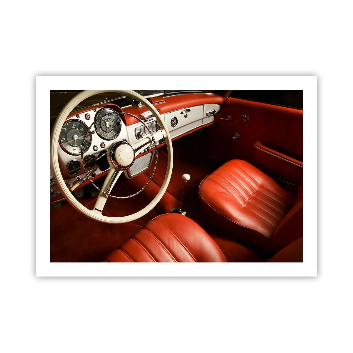 Affiche - Poster - Luxe de style vintage - 70x50 cm