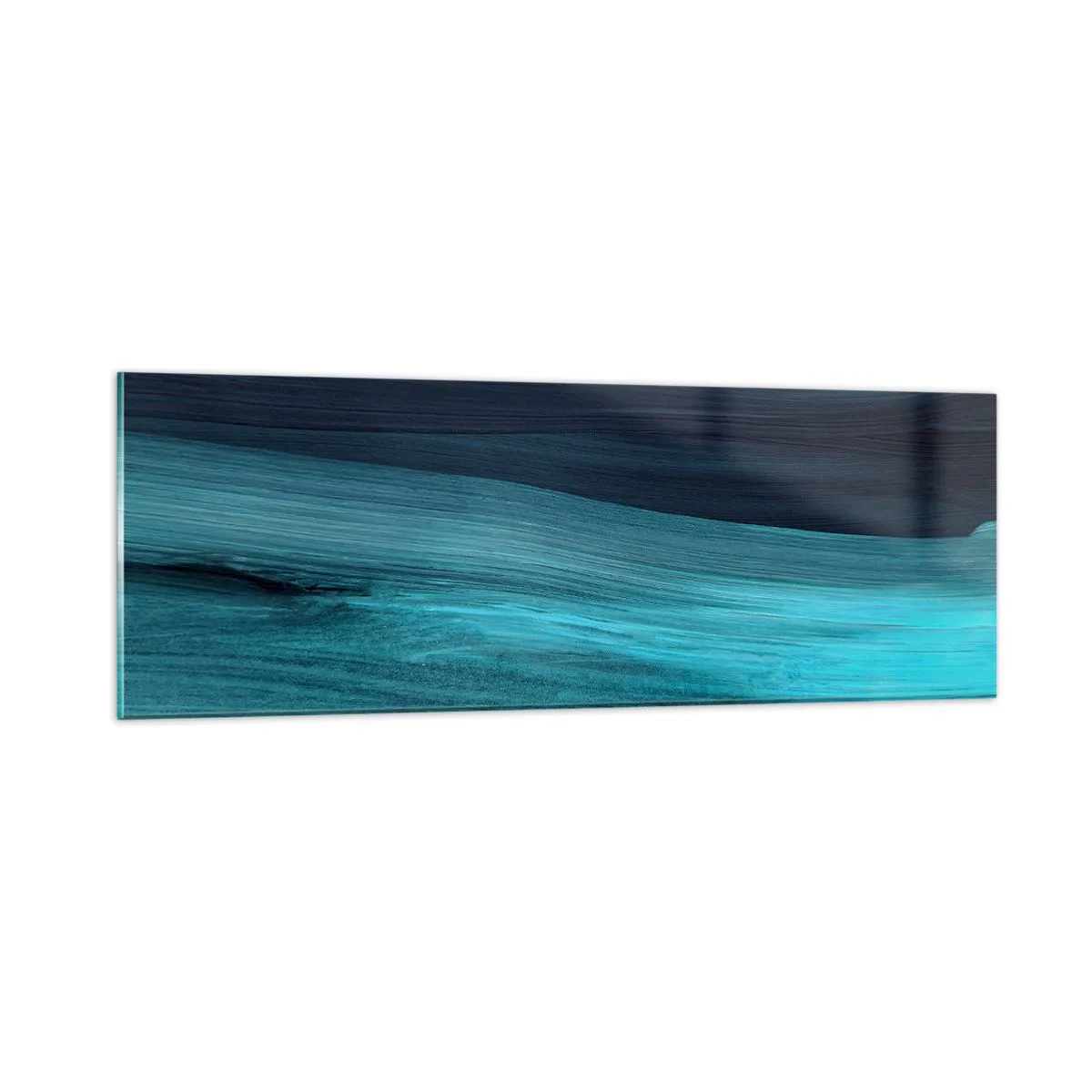 Impression sur verre - Image sur verre - Suivez le courant - 90x30 cm