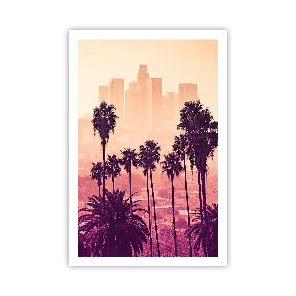 Affiche - Poster - Paysage californien - 61x91 cm