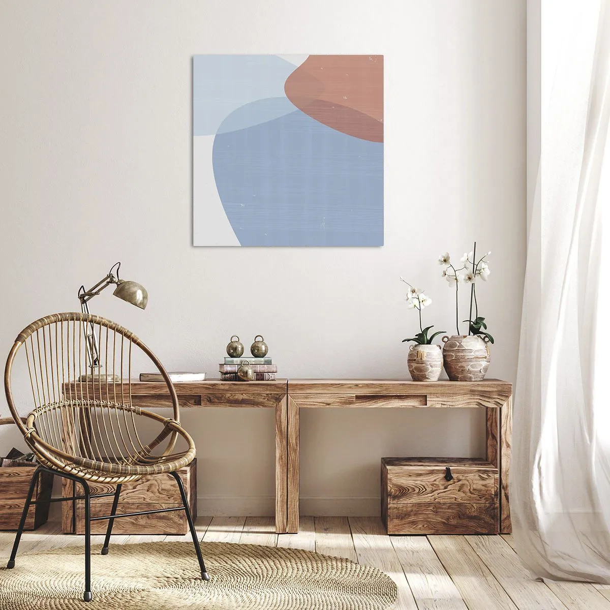 Impression sur toile - Image sur toile - Relations pastel - 60x60 cm