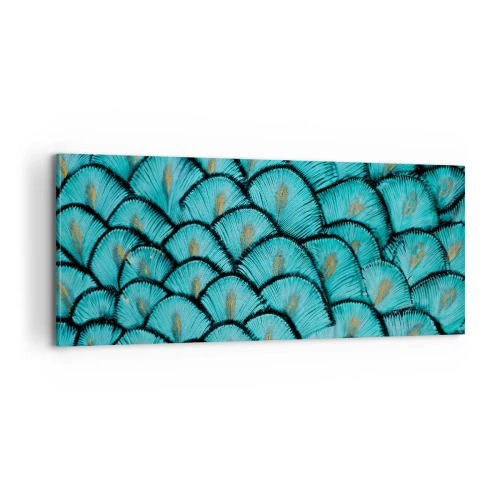 Impression sur toile - Image sur toile - Le grand gala des plumes - 100x40 cm