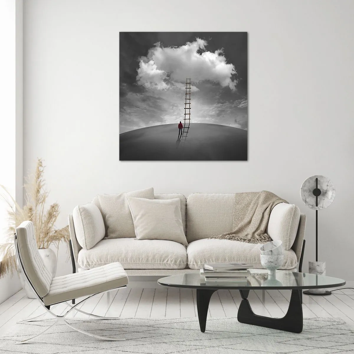 Impression sur verre - Image sur verre - Tout est possible - 70x70 cm