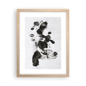 Affiche dans un chêne clair - Poster - De la méthode dans la folie ? - 30x40 cm