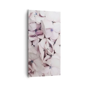 Impression sur toile - Image sur toile - Dans un flot de fleurs - 65x120 cm