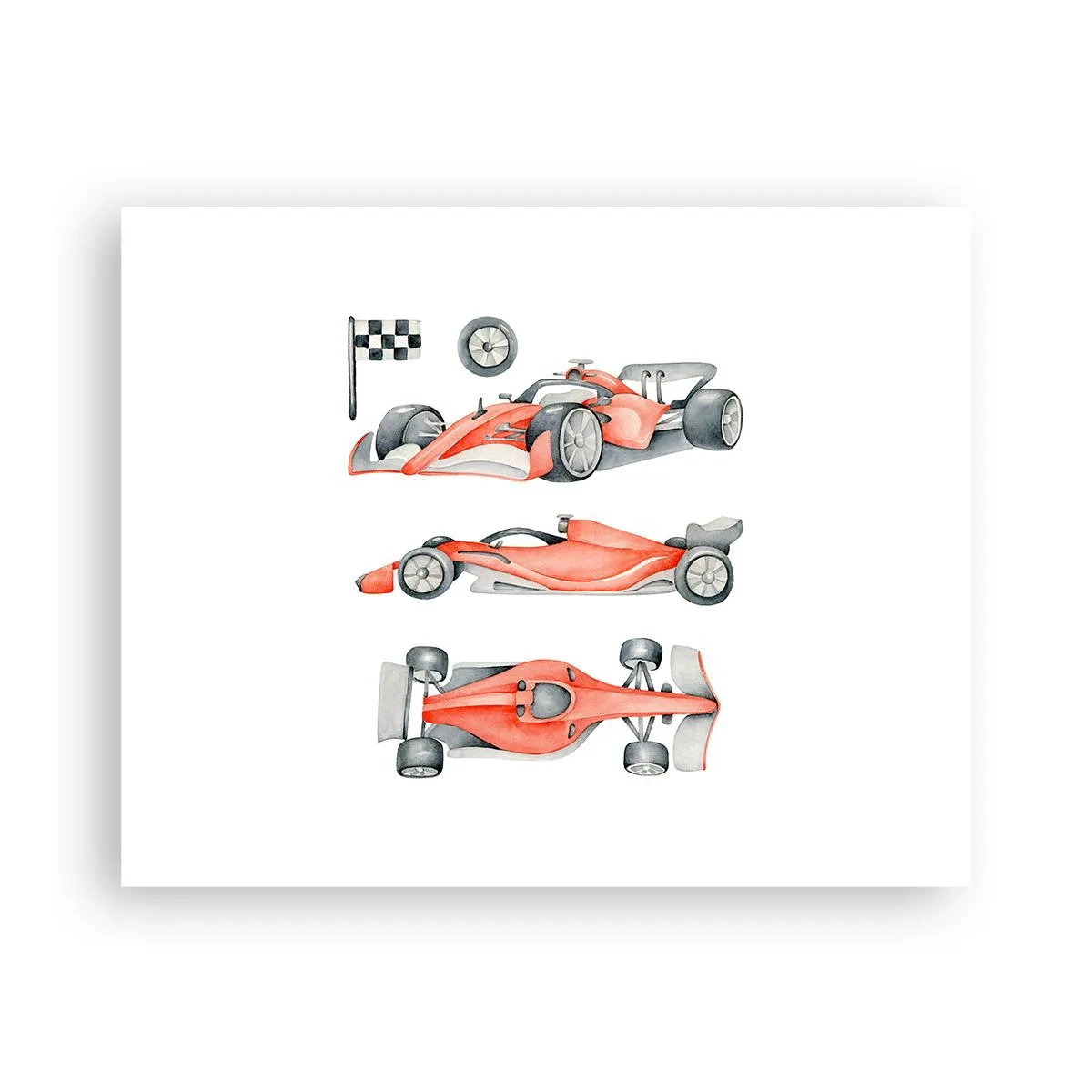 Affiche - Poster - poursuis ton rêve - 50x40 cm