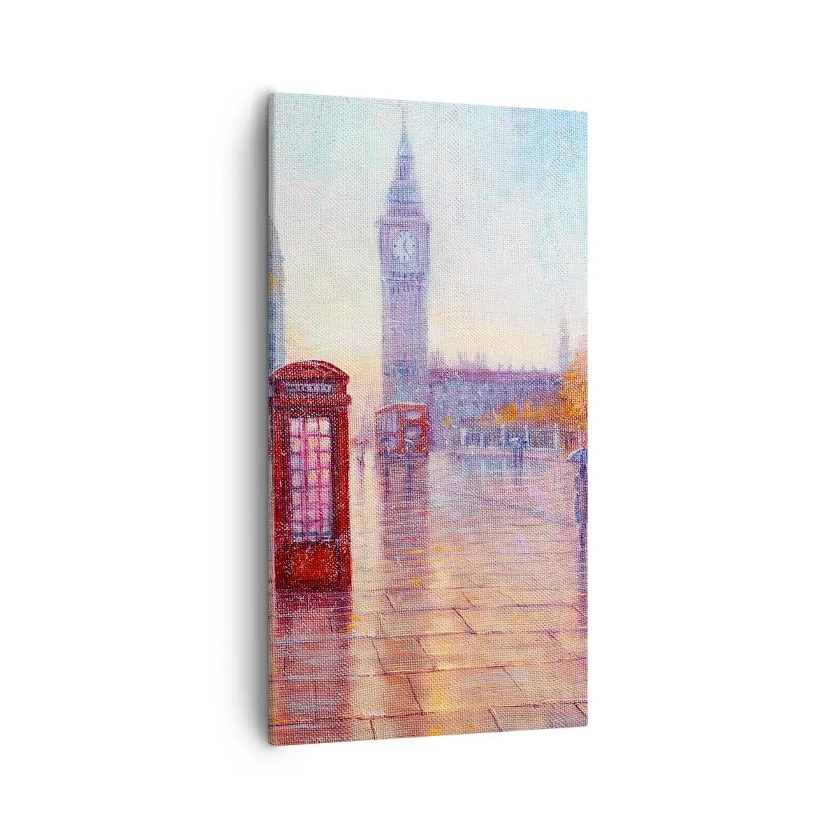 Impression sur toile - Image sur toile - Jour automnal londonien - 55x100 cm