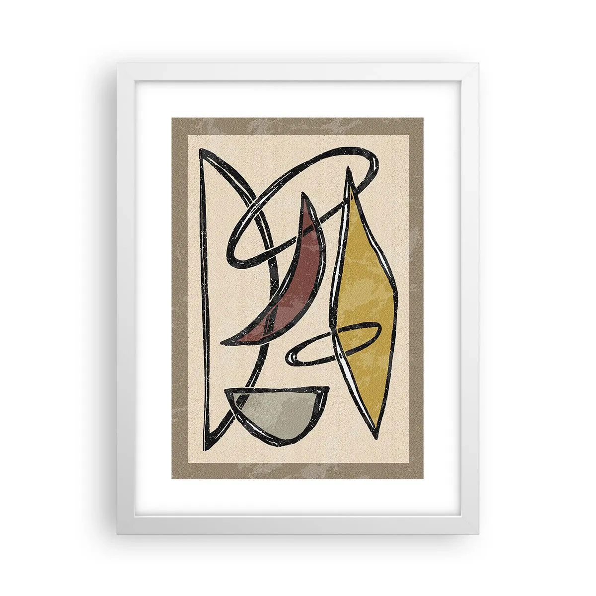 Affiche dans un cadre blanc - Poster - Verticales et horizontales - 30x40 cm