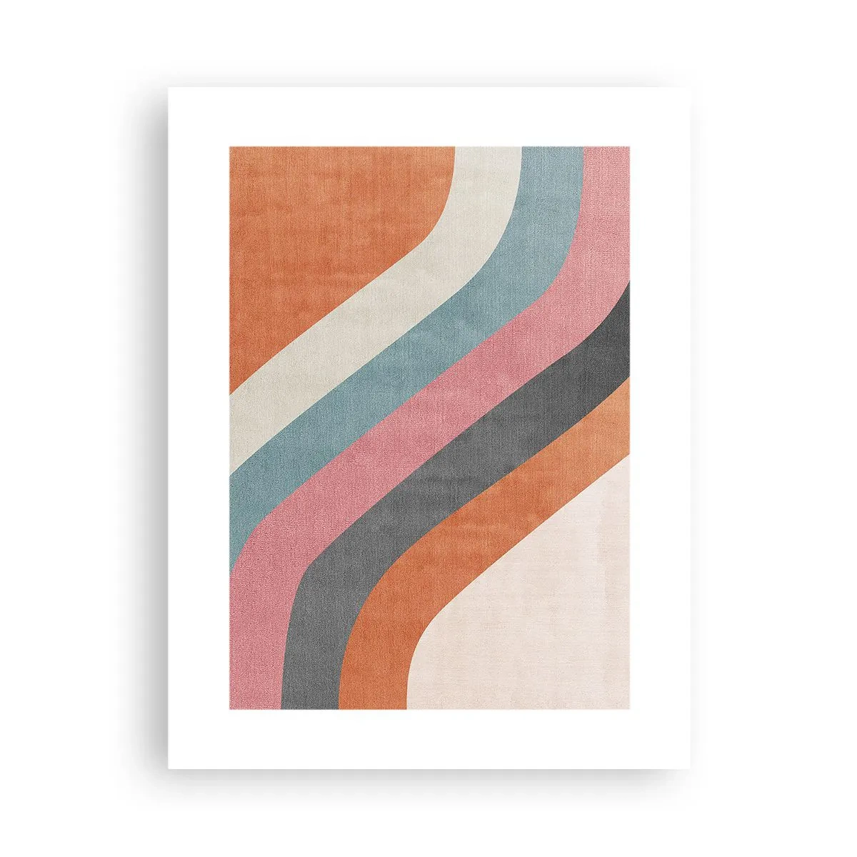 Affiche - Poster - Composition diagonale – mouvement - 30x40 cm