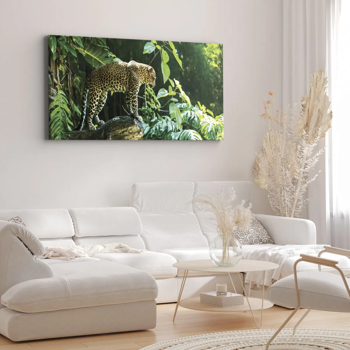 Impression sur toile - Image sur toile - À la chasse? - 100x40 cm