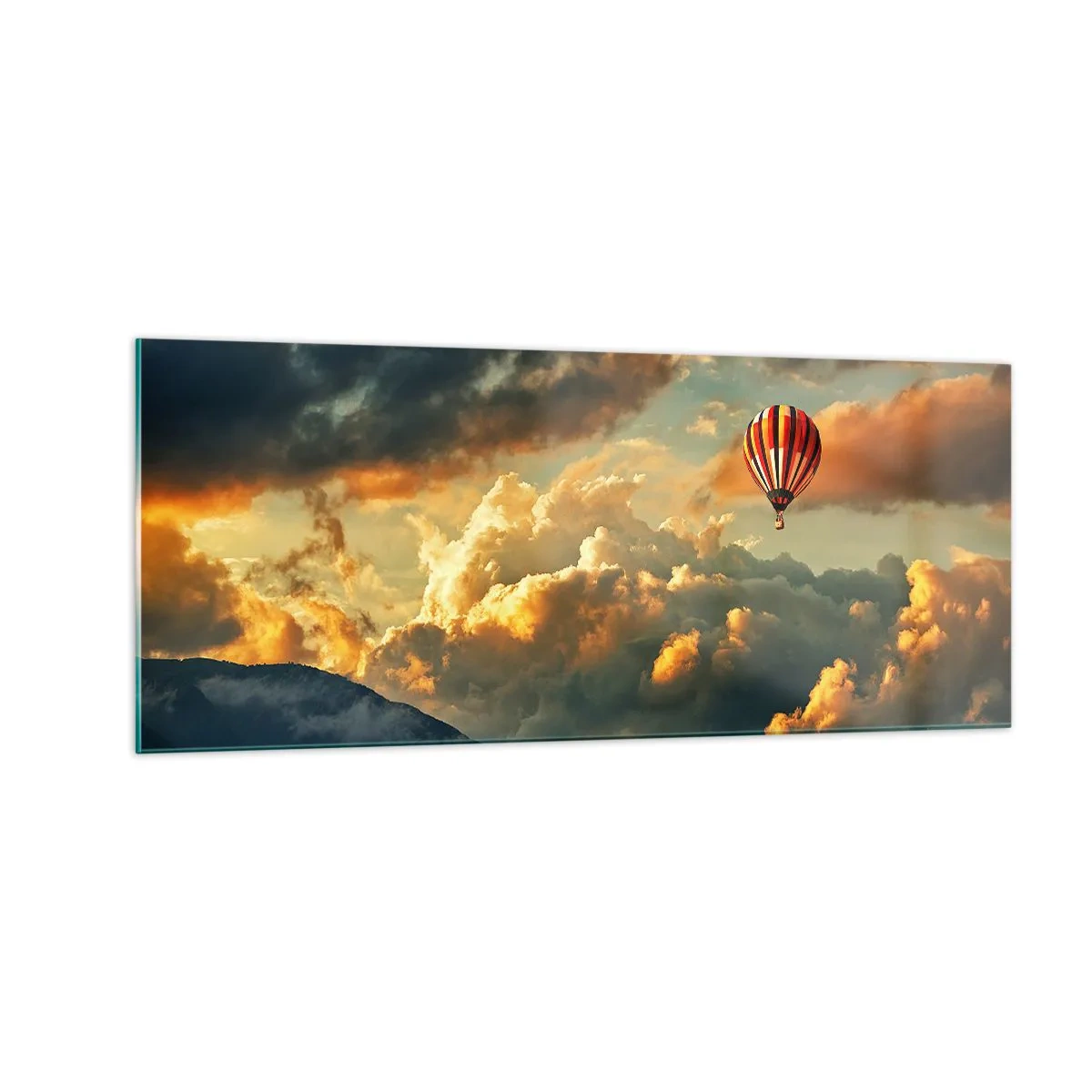 Impression sur verre - Image sur verre - Je vole parce que je veux - 100x40 cm