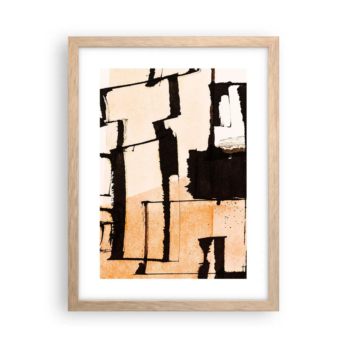 Affiche dans un chêne clair - Poster - De l’ordre malgré tout - 30x40 cm