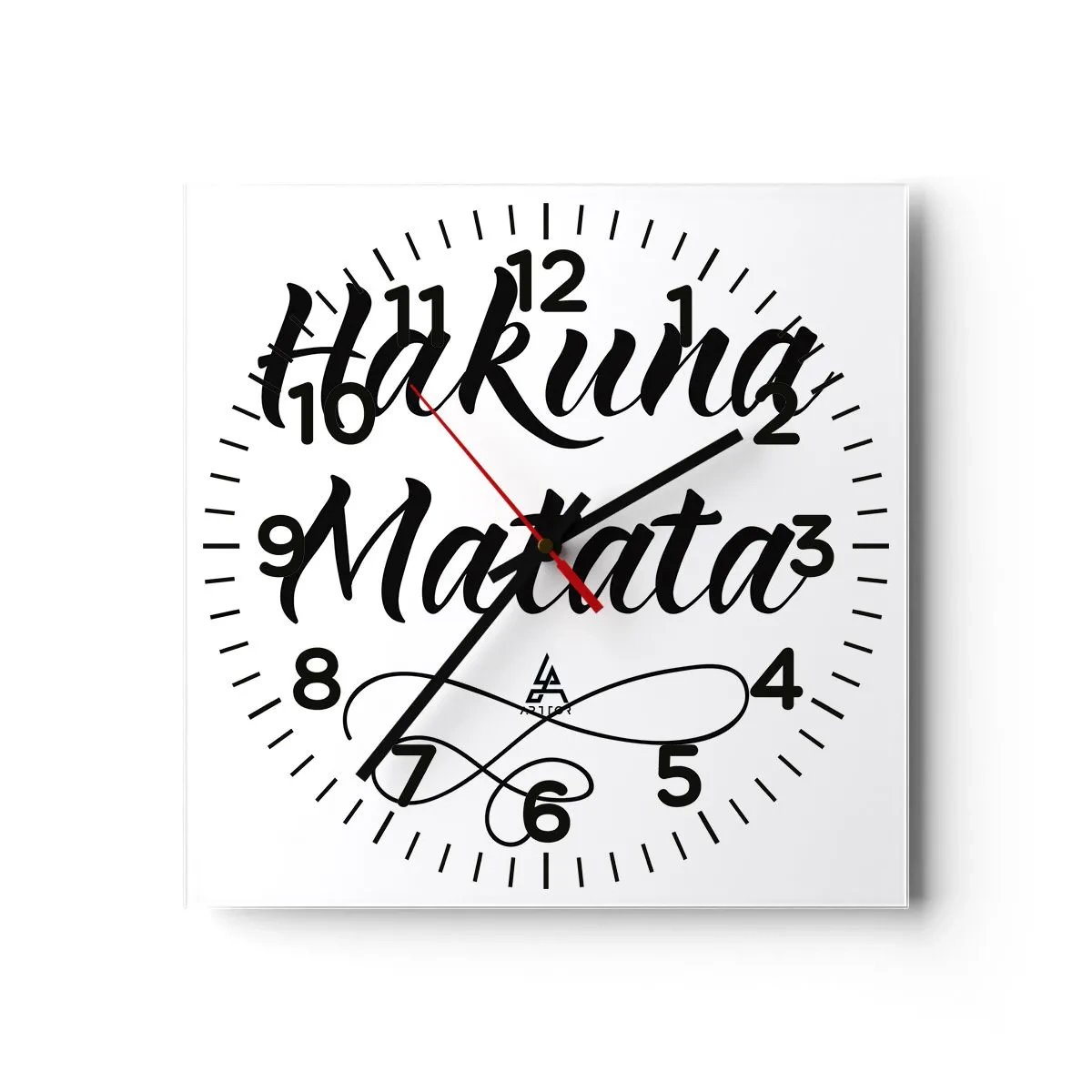 Horloge murale - Pendule murale - Le meilleur conseil - 30x30 cm