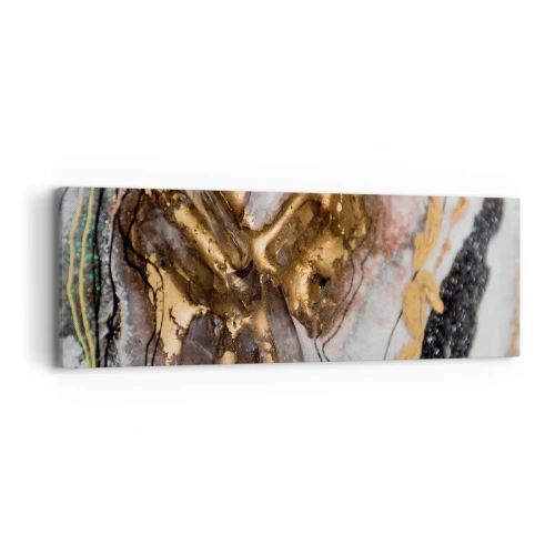 Impression sur toile - Image sur toile - Élément de la terre - 90x30 cm