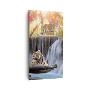 Impression sur toile - Image sur toile - Paysage surréaliste - 55x100 cm