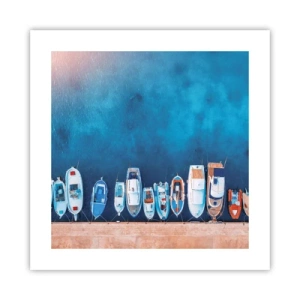 Affiche - Poster - En une seule fois - 40x40 cm