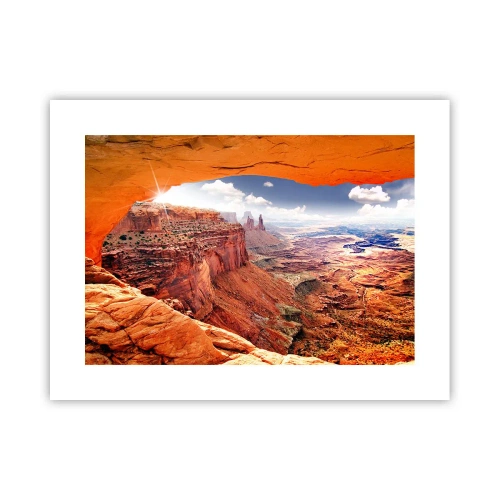 Affiche - Poster - Sculpté par la nature elle-même - 40x30 cm