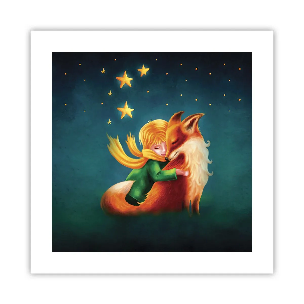 Affiche - Poster - Petit Prince - 40x40 cm