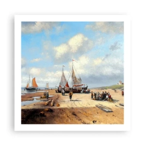 Affiche - Poster - Après une capture réussie - 60x60 cm