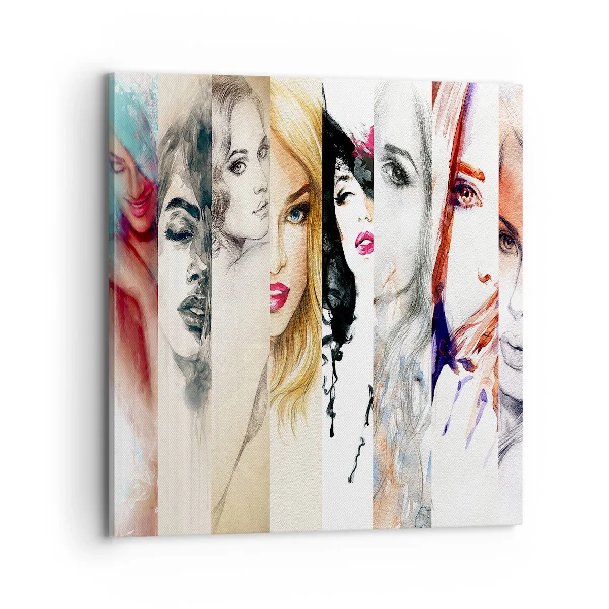 Impression sur toile - Image sur toile - Et c'est toujours TOI - 70x70 cm