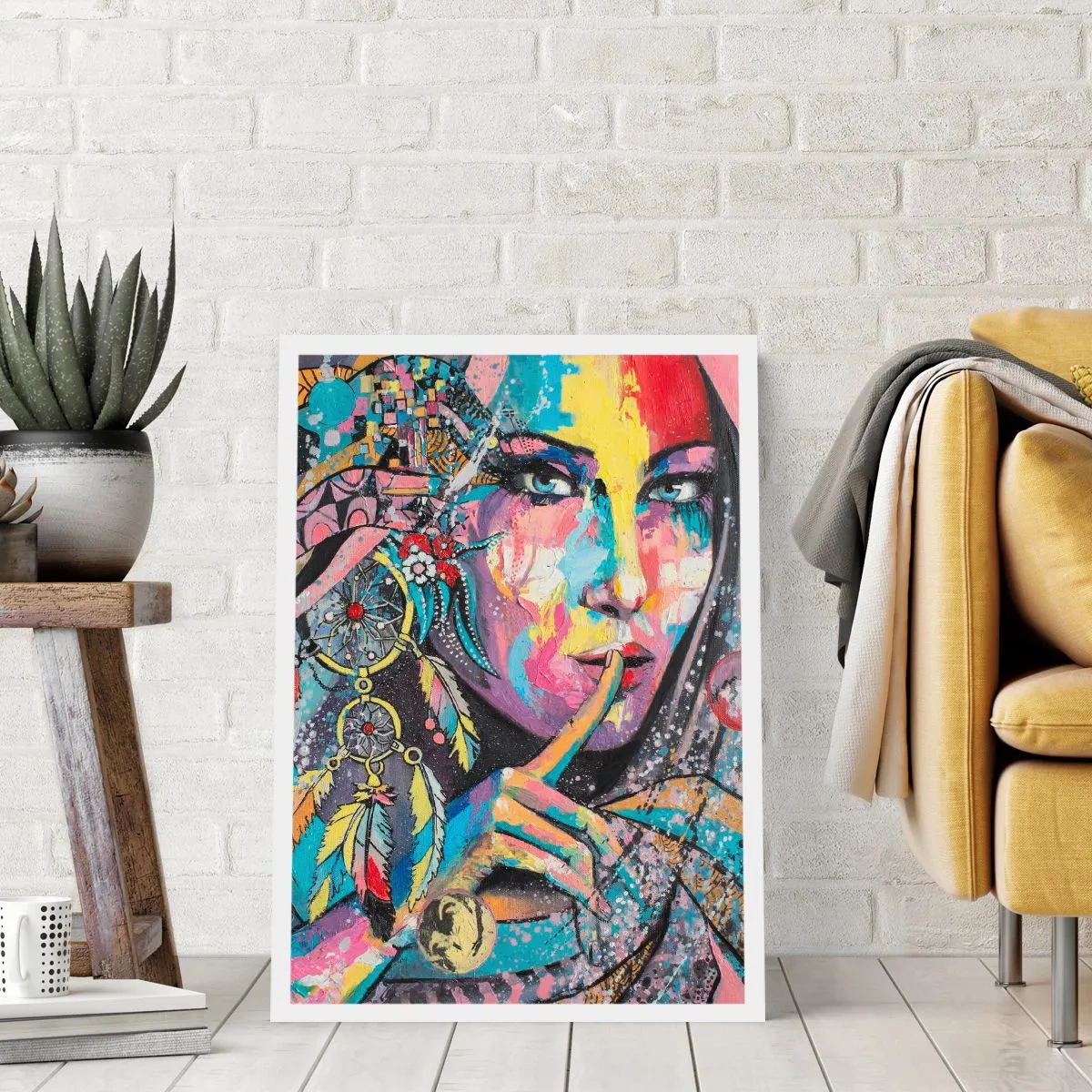 Affiche - Poster - Taisez-vous jusqu'à ce que vous compreniez - 30x40 cm