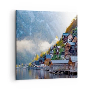 Impression sur toile - Image sur toile - Ambiance alpine - 60x60 cm