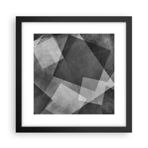 Affiche dans un cadre noir - Poster - Le symbole éternel de durabilité et d'ordre - 30x30 cm