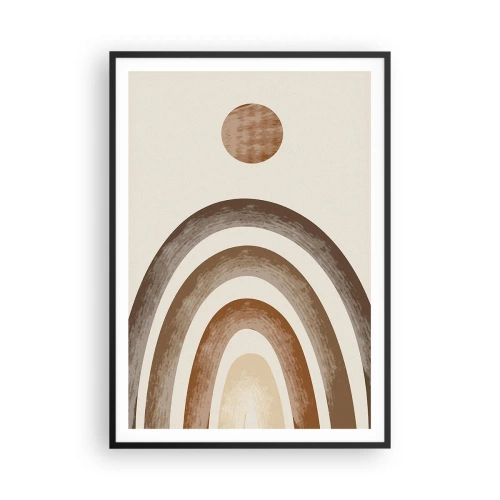 Affiche dans un cadre noir - Poster - Dans une galaxie lointaine - 70x100 cm