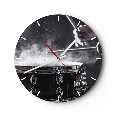 Horloge murale - Pendule murale - Tempo de la musique - 40x40 cm