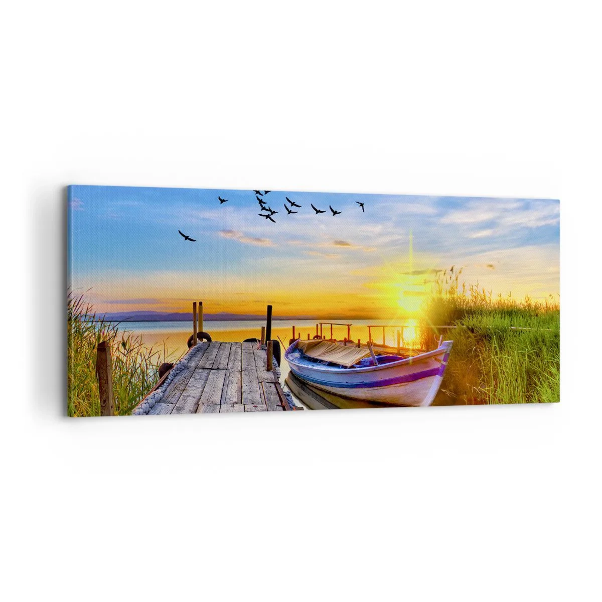 Impression sur toile - Image sur toile - Au revoir, à demain - 100x40 cm