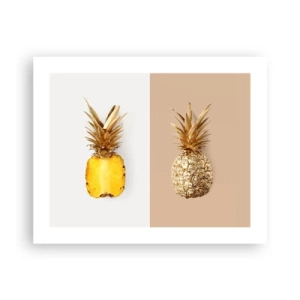 Affiche - Poster - Ananas pour nous - 50x40 cm