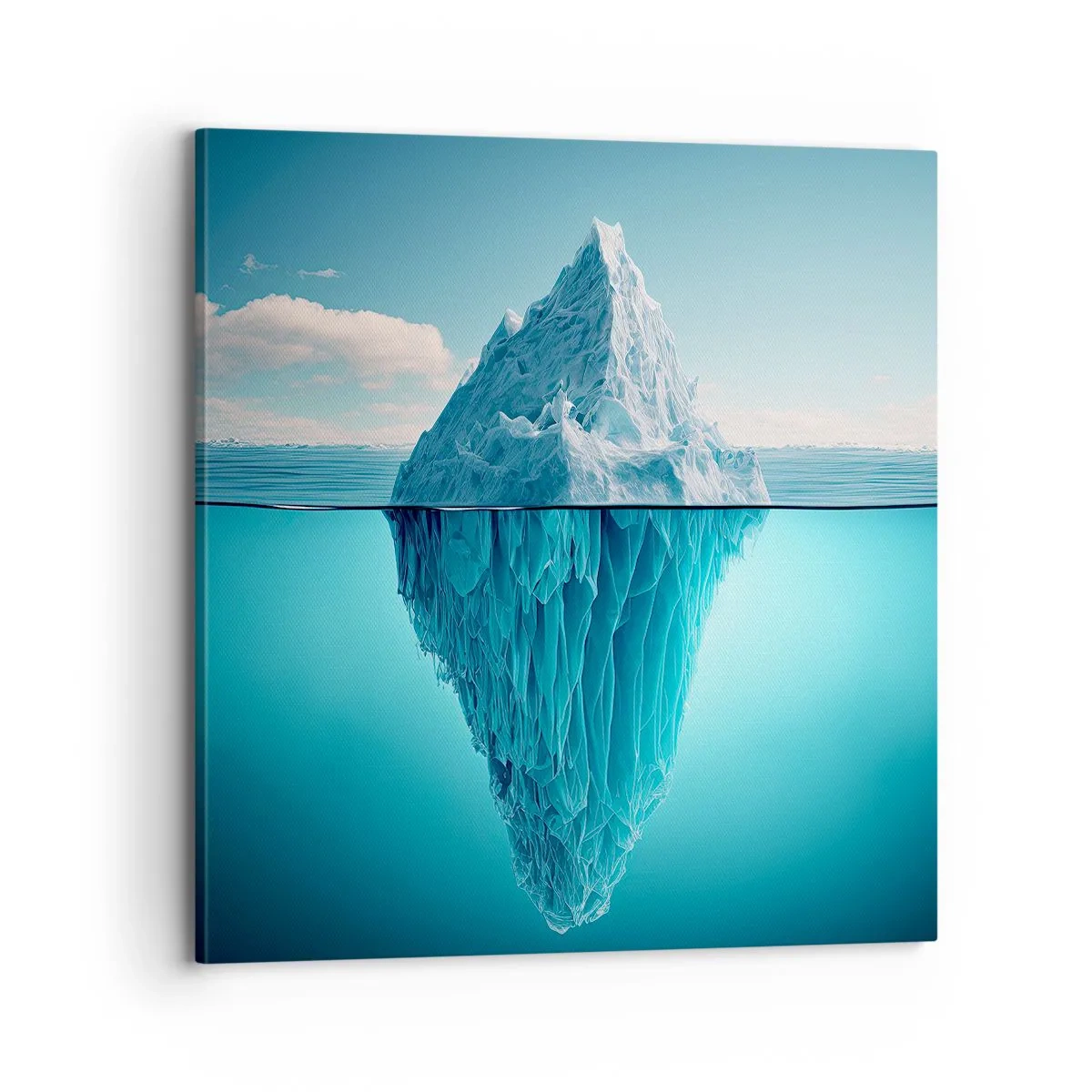 Impression sur toile - Image sur toile - Reine de Glace - 70x70 cm
