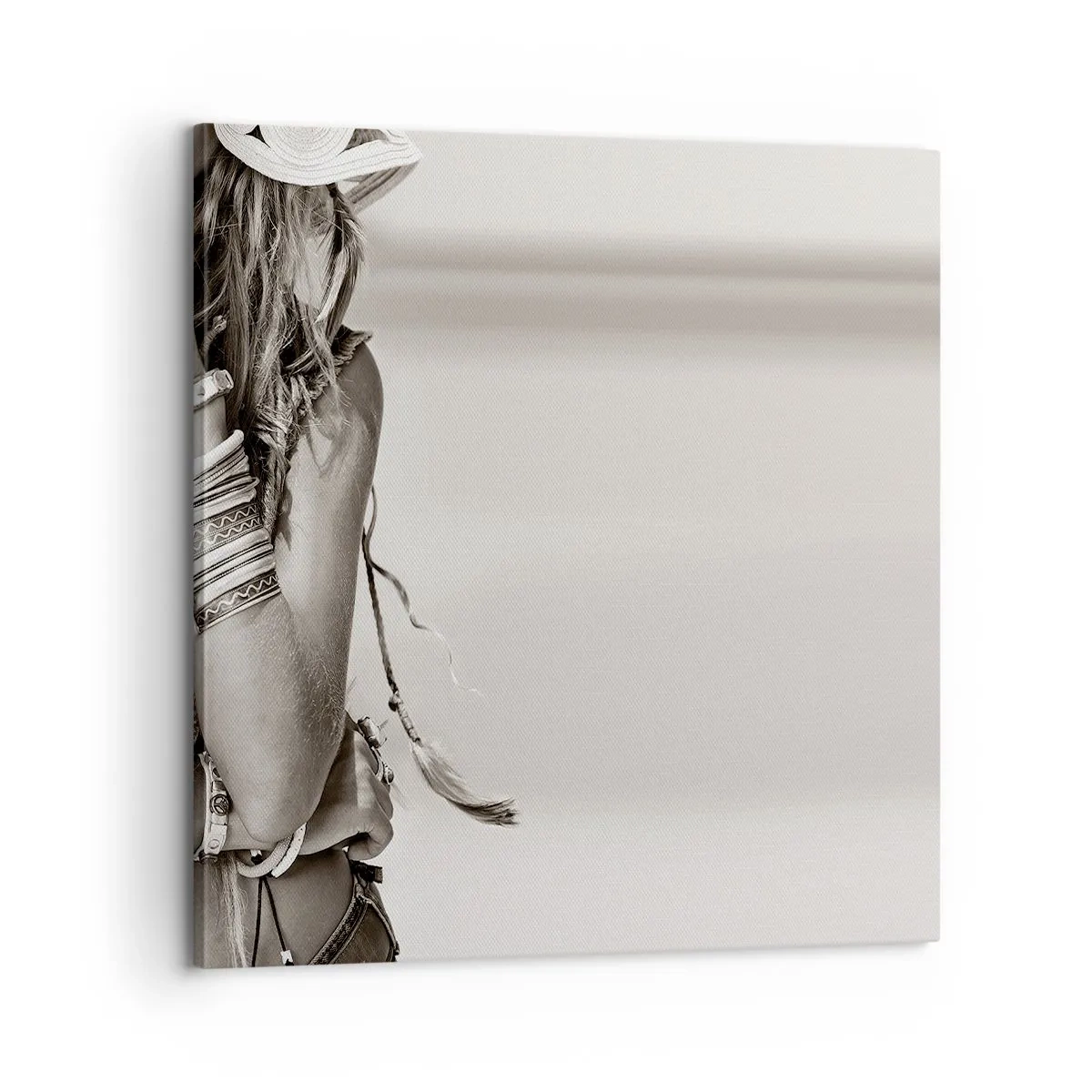 Impression sur toile - Image sur toile - Comment va la fille - 60x60 cm