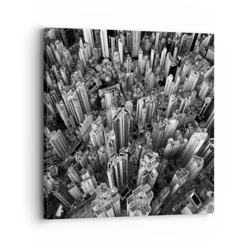 Impression sur toile - Image sur toile - Toujours de plus en plus haut - 30x30 cm