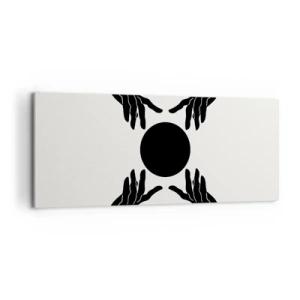 Impression sur toile - Image sur toile - Signe secret - 100x40 cm