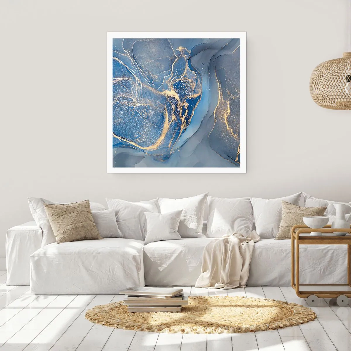 Affiche - Poster - Poussière d'or - 60x60 cm