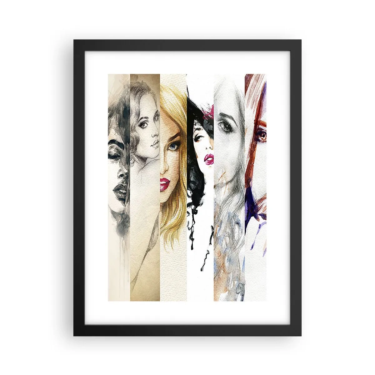 Affiche dans un cadre noir - Poster - Et c'est toujours TOI - 30x40 cm